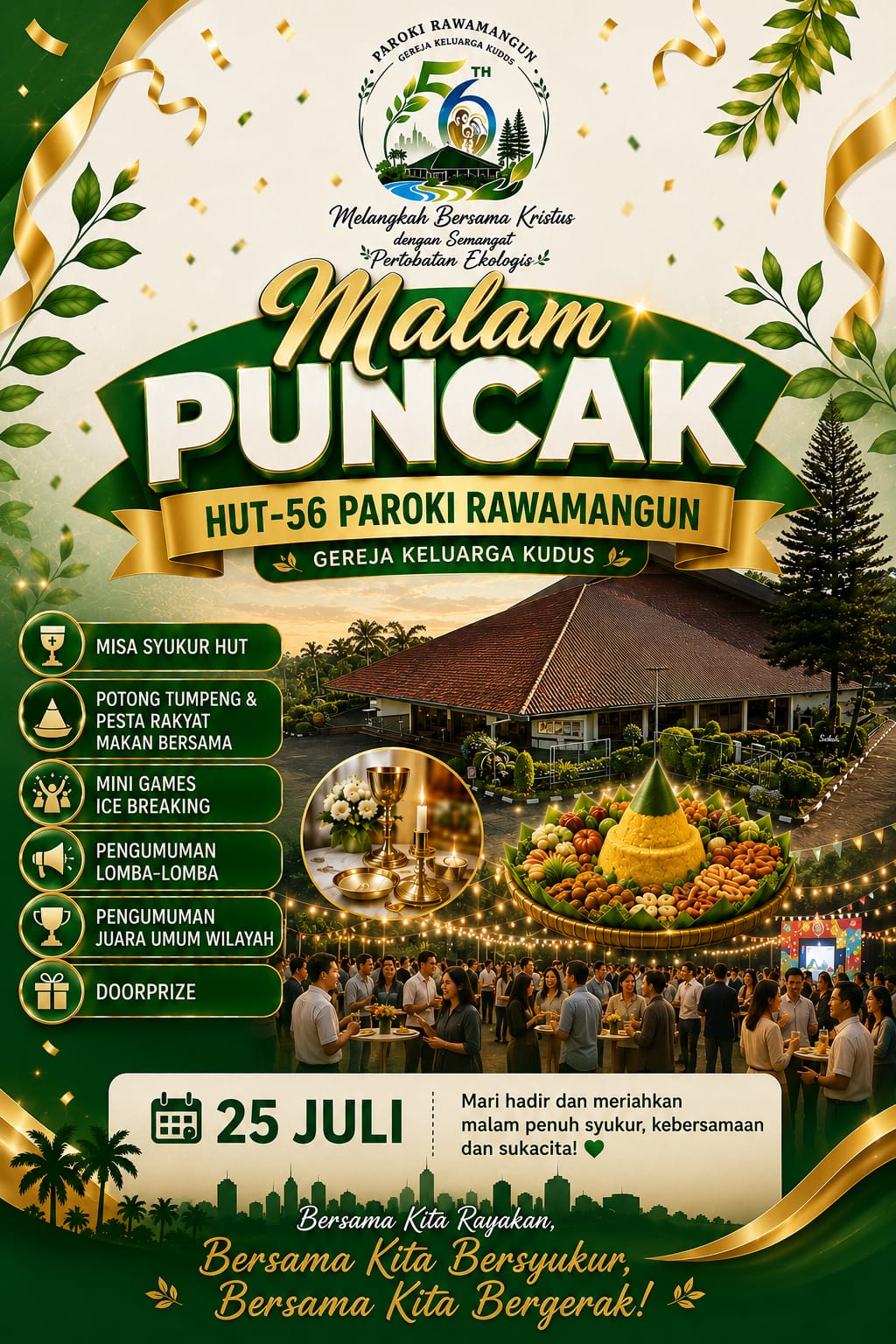 Poster Malam Puncak HUT ke-56